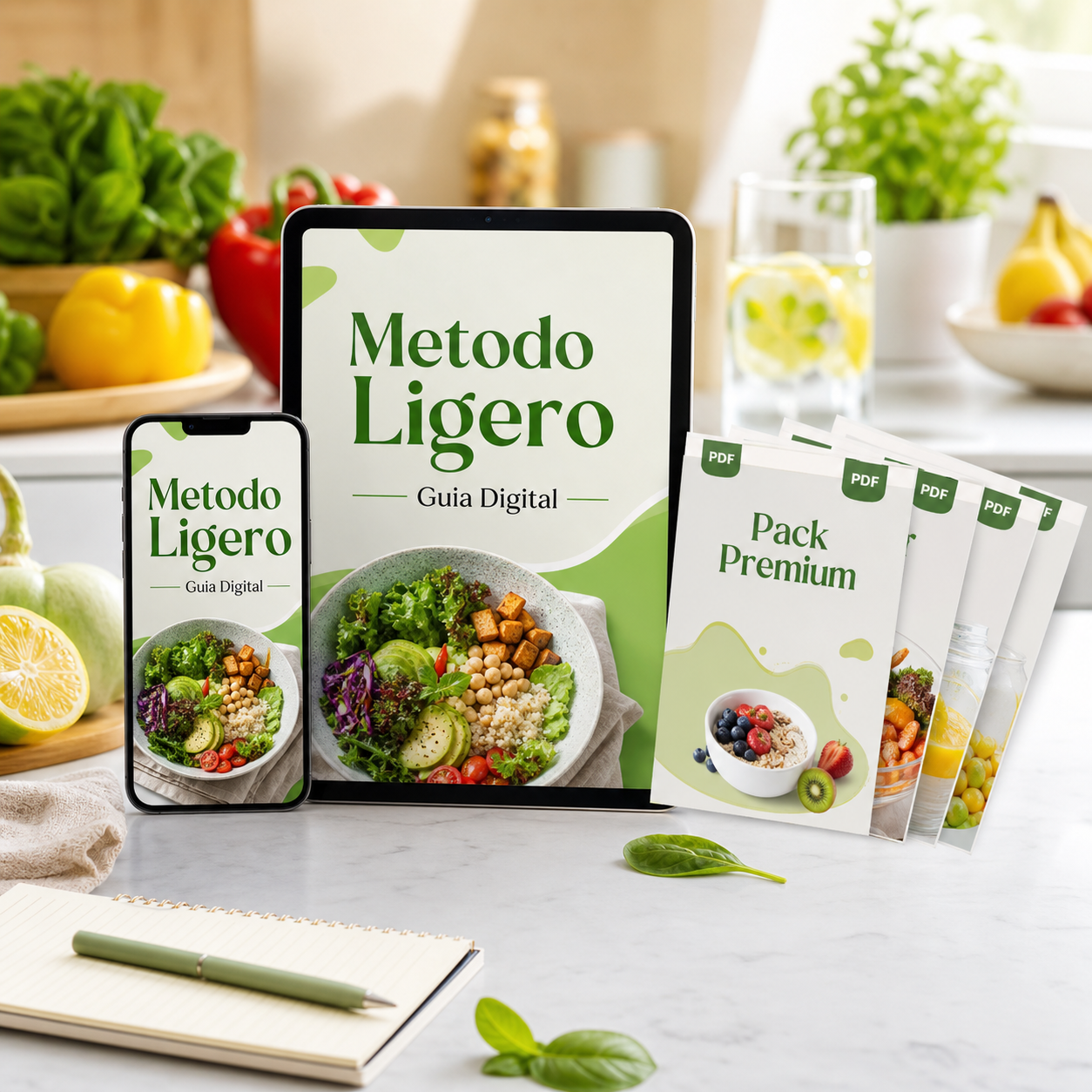 Método Ligero — Guía Para Bajar de Peso Sin Dietas Extremas